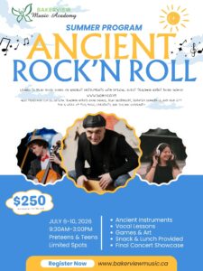 Summer program poster