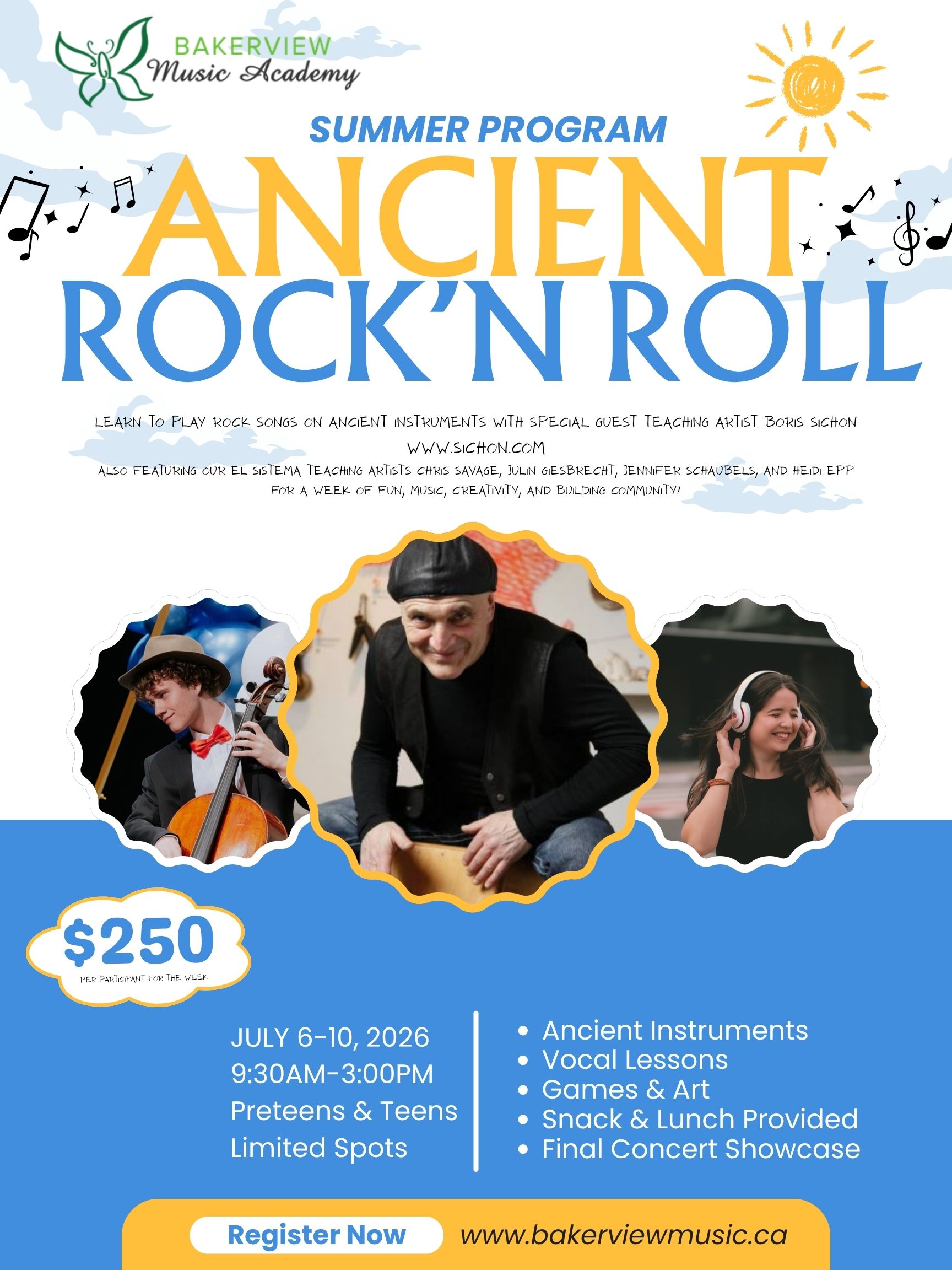 Summer program poster